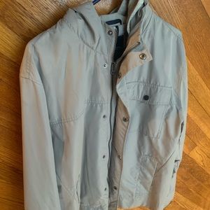 Cole Haan men’s hooded jacket - FITS LIKE A LARGE